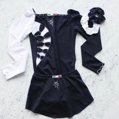 Shirt with ribbon Navy