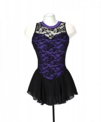 133 Overlace Dress Purple