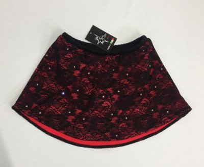 216-Lace Skirt Bicolor