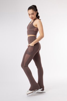 5544 Dominica High Waist tights - Mink