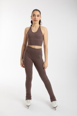 5544 Dominica High Waist tights - Mink