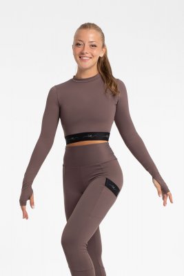 Atenea Crop Top Mink