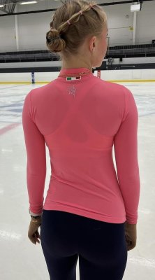 Jennifer Drop Shirt lips with Swarovski