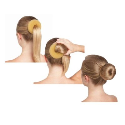 Hair bun ring Donut