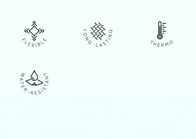 Slim Gloves Snowflake Sparkle