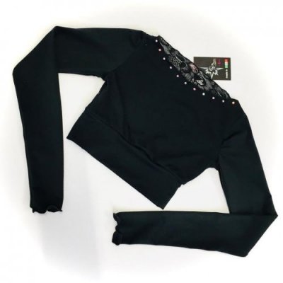 Liva Crop Top Black