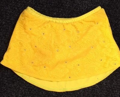 216 Lace Skirt - Yellow