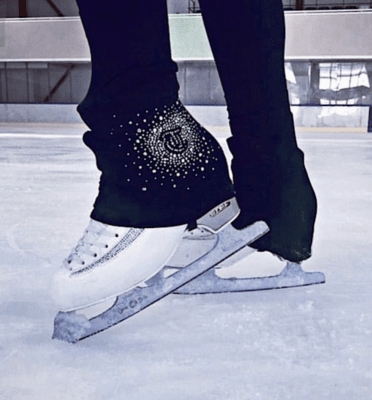 LUXURY New loop trousers col. Blu Navy & black mesh