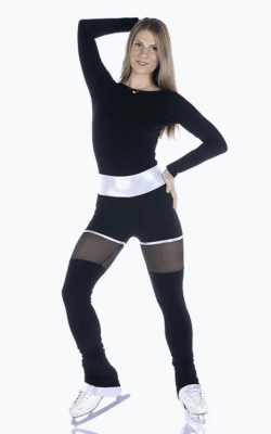 L104 Crystal Micro-mesh Pants
