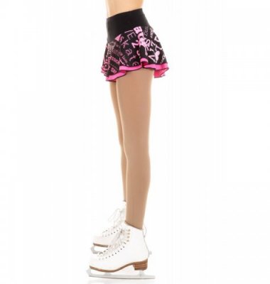 1601 SK8 Double layered skirt Pink
